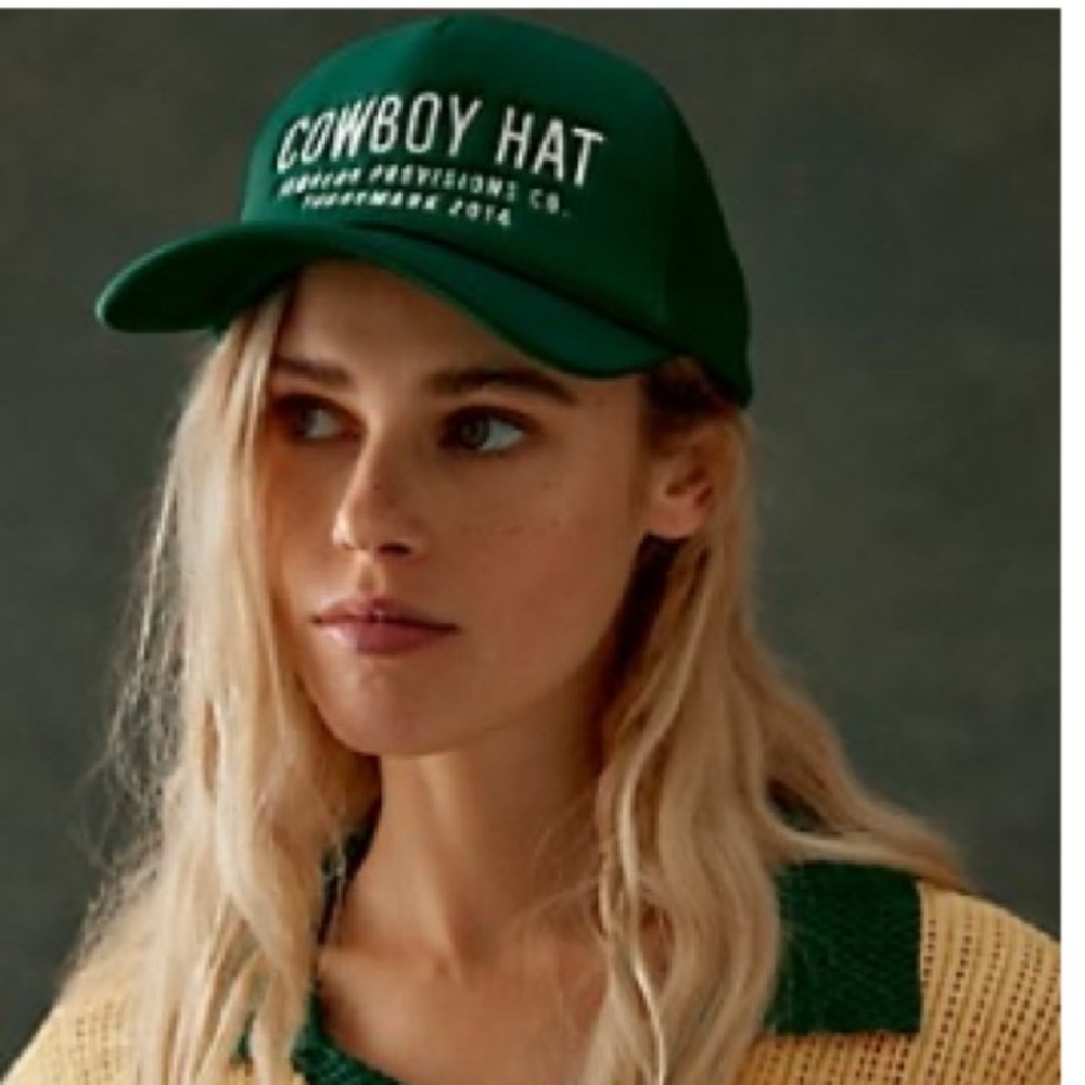 NWT Free People - Cowboy Trucker Hat